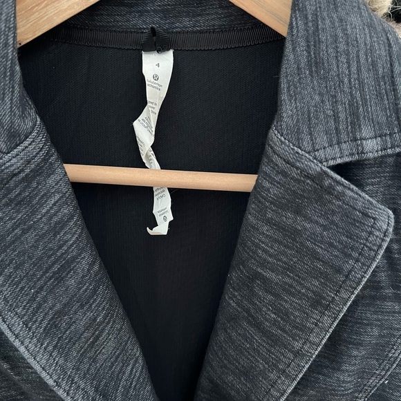 Lululemon Athletica Charcoal Gray Blazer - Picture 6 of 10